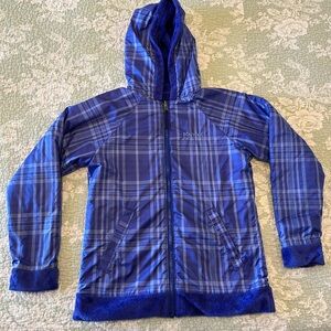 Girls Purple Marmot Reversible Jacket